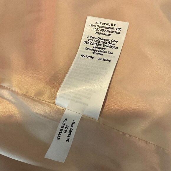 J Crew Helena Blazer Stretch Linen Belvedere Red Size 4 Casual Gold Buttons - Picture 13 of 13